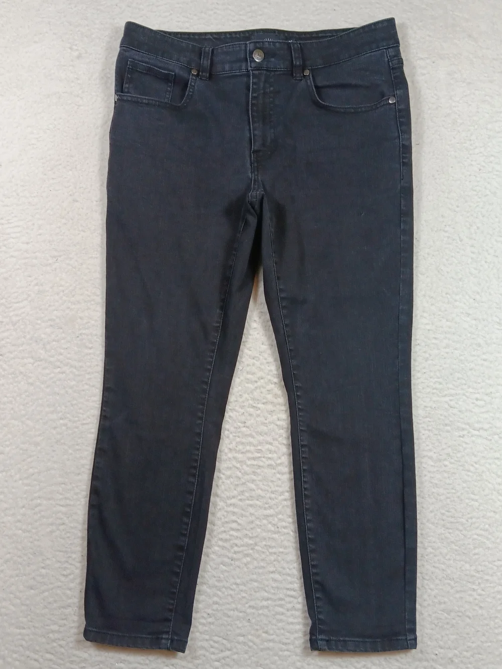 Under 510 Jeans Mens 30x25 Black Denim Slim Fit Stretch Dark Wash